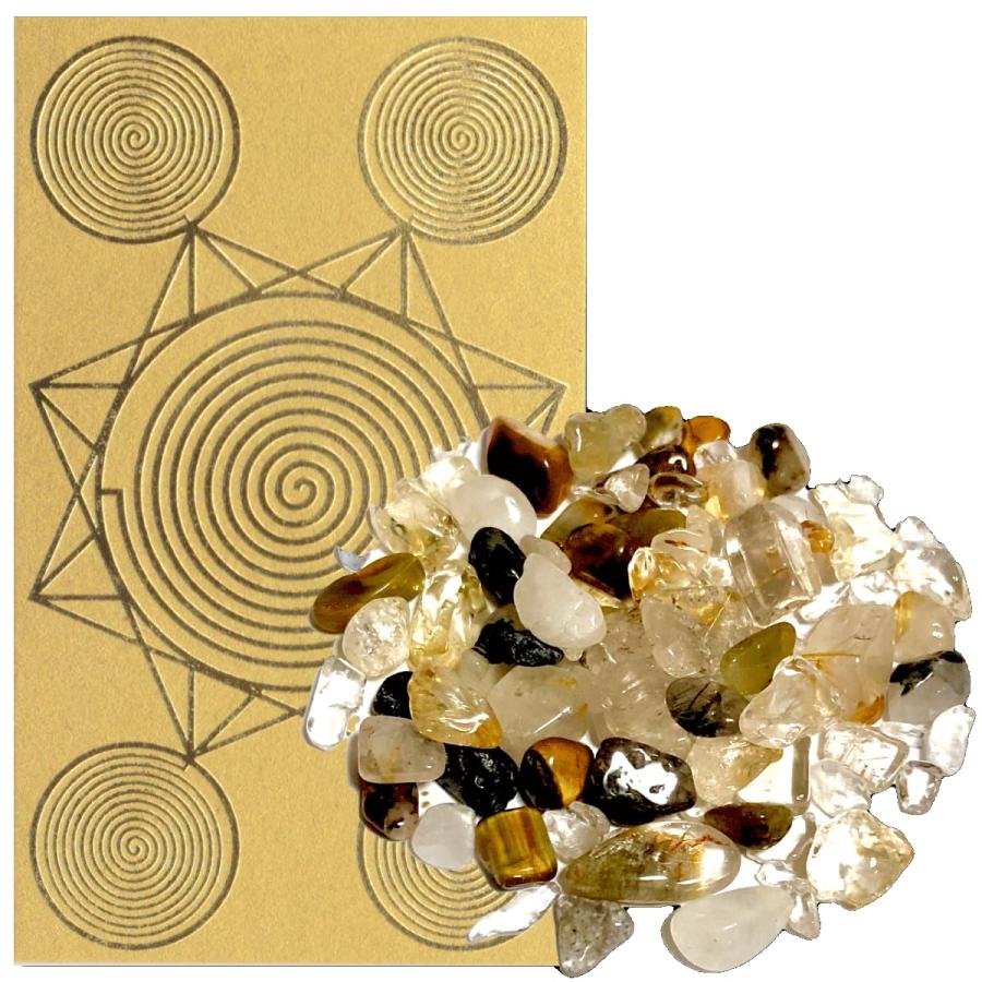 金運爆裂波動】ゼロ磁場波動石 「金運を爆増させて大金を掴み取る