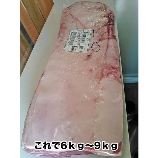 （量り売り）　国産牛　サーロイン　ブロック　約1100ｇ〜5000ｇ　（2800円/kg）｜2983｜02