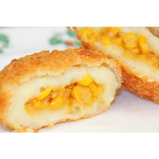 サンマルコ　焼きもろこしサンドコロッケ　100ｇ×4個入り　北海道産　　 | 