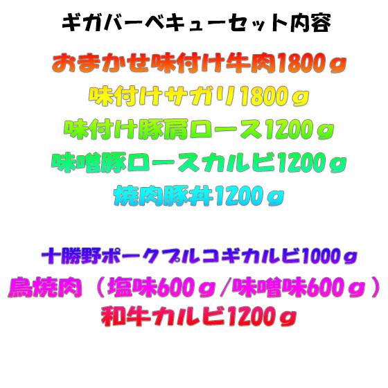 【送料無料】ギガバーベキュー・BBQセット 20〜40人前 令和8年・夏モデル |  | 02