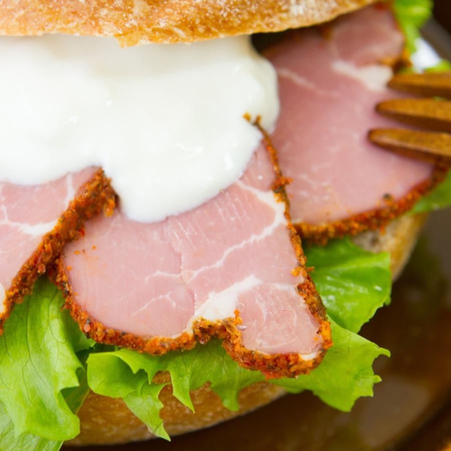 チンピヒレスモーク 100g 常陸の輝き 筑波ハム パストラミ 国産 茨城県産 特産品 | ブランド登録なし | 02