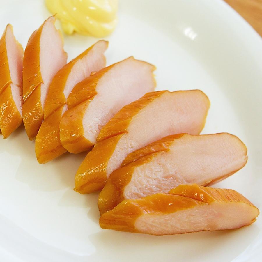 スモークササミ 130g スモークチキン 鶏ささみ燻製 筑波ハム 国産鶏 茨城県 特産品|29886|02