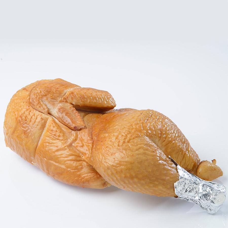 燻鶏半身 800g スモークチキン クリスマスチキン 骨付き鶏 丸鶏の半身 筑波ハム 国産鶏 茨城県 特産品 | ブランド登録なし | 01