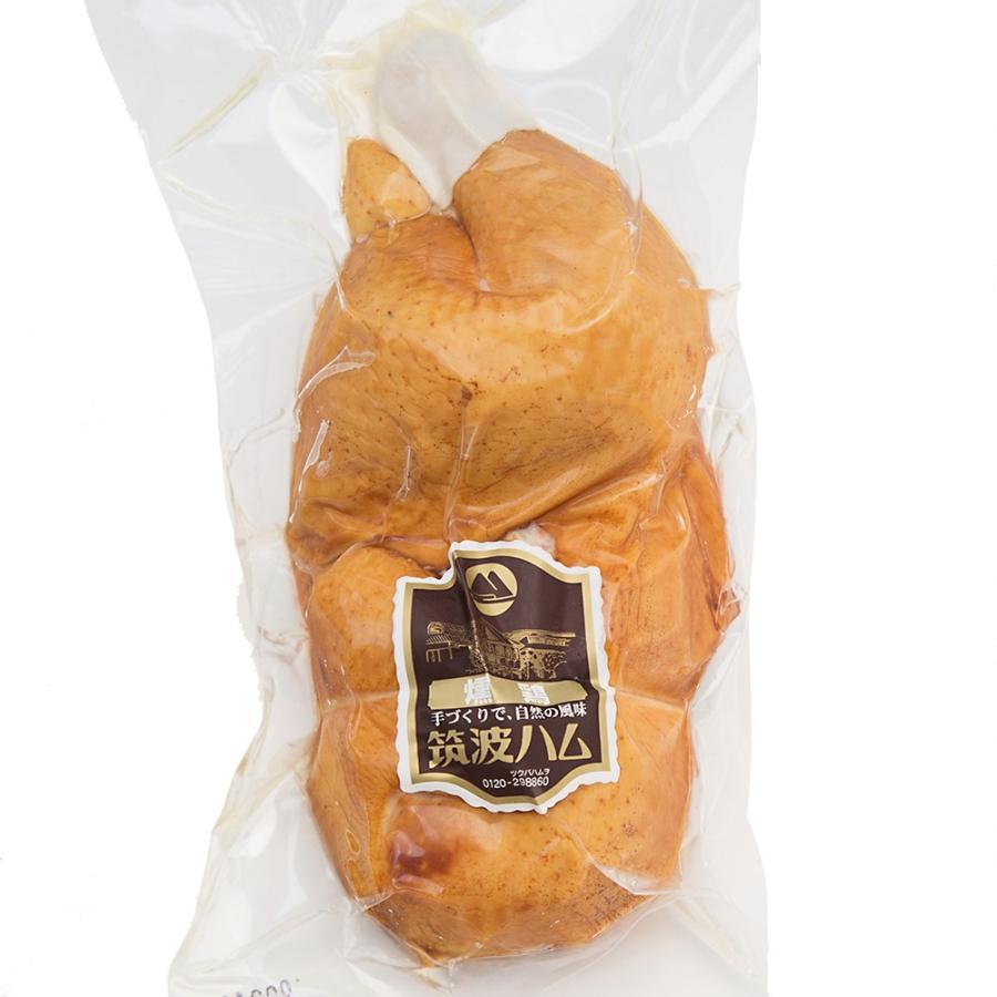 燻鶏半身 800g スモークチキン クリスマスチキン 骨付き鶏 丸鶏の半身 筑波ハム 国産鶏 茨城県 特産品 | ブランド登録なし | 04