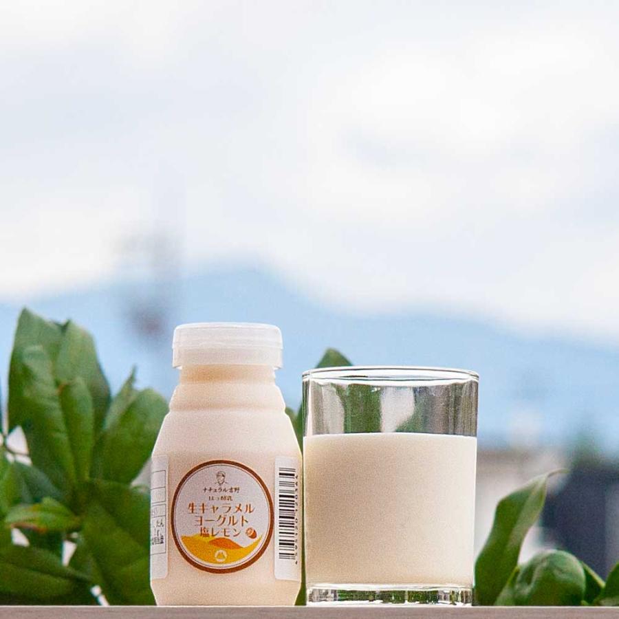 ドリンクヨーグルト（生キャラメル塩レモン） 150ml 筑波ハム 飲むヨーグルト 加糖 国産 茨城県産 乳製品 生キャラメル 塩レモン 特産品 瀬戸内塩レモン | ブランド登録なし