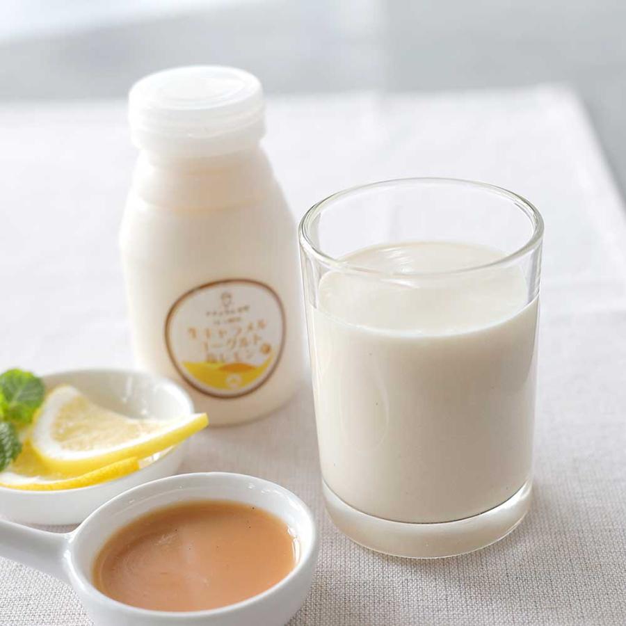 ドリンクヨーグルト（生キャラメル塩レモン） 150ml 筑波ハム 飲むヨーグルト 加糖 国産 茨城県産 乳製品 生キャラメル 塩レモン 特産品 瀬戸内塩レモン | ブランド登録なし | 01