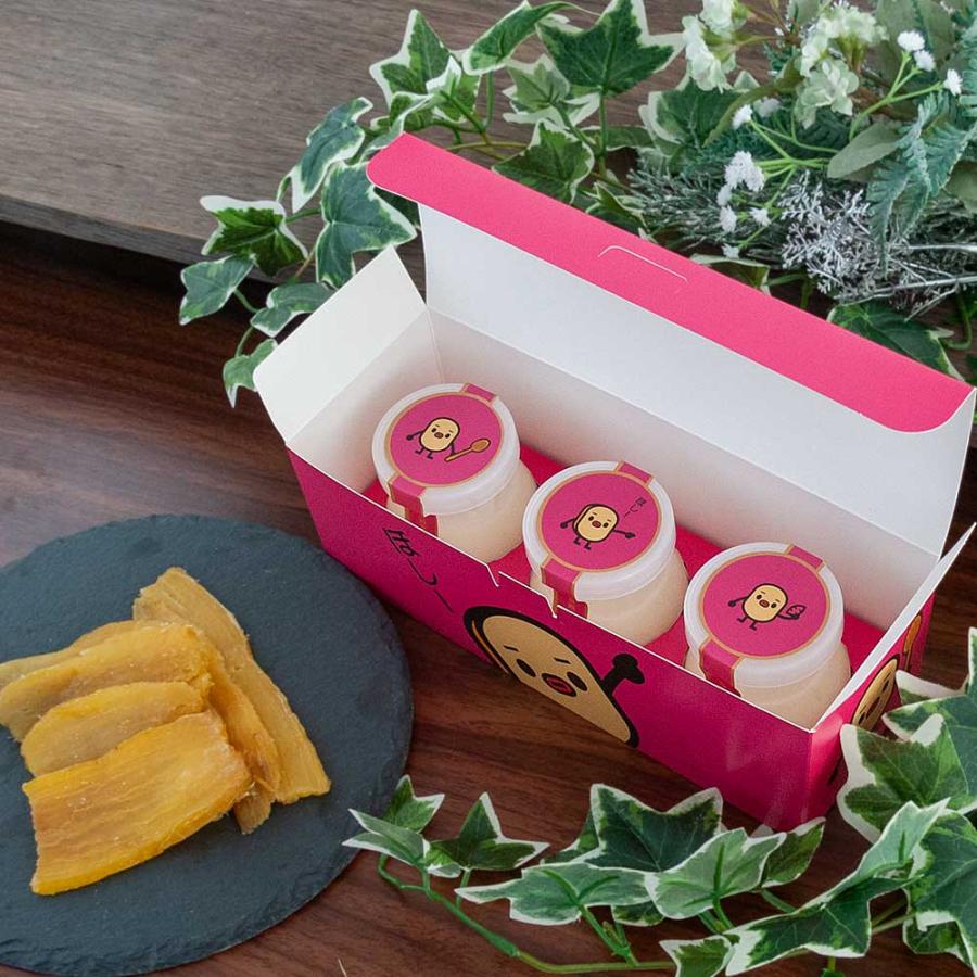 まるでほしいも お土産 パック 筑波ハム 食べるヨーグルト 加糖 国産 茨城県産 乳製品 干し芋 紅はるか 特産品 ご当地 詰め合わせ 3個パック | ブランド登録なし | 07