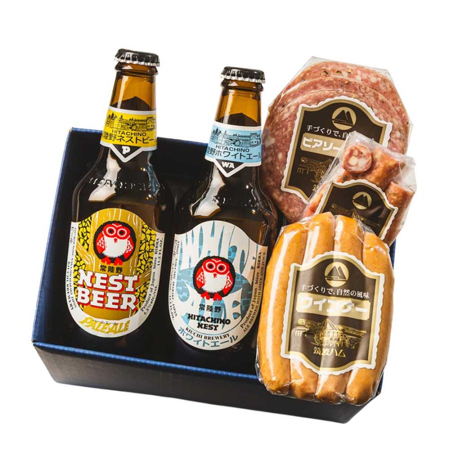 父の日 常陸野ネストビール ギフトセット すいしょう 筑波ハム 木内