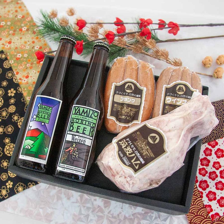 お歳暮 アイスバイン ＆ 大子ビール ギフト セット じゅうじつ 筑波ハム 大子ブルワリー 地ビール ソーセージ 茨城県 特産品 酒 贈り物 2025 | ブランド登録なし