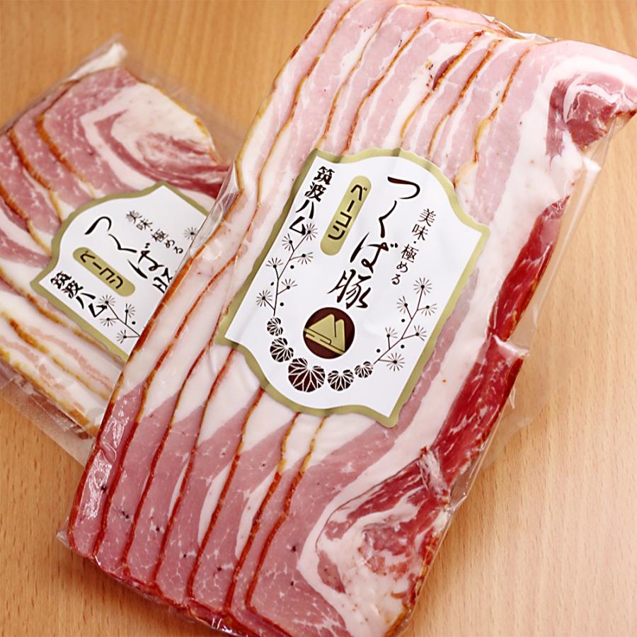 つくば豚ベーコンスライス 1g 筑波ハム 国産 茨城県 特産品 茨城県産豚 1332 筑波ハムオンラインショップ 通販 Yahoo ショッピング