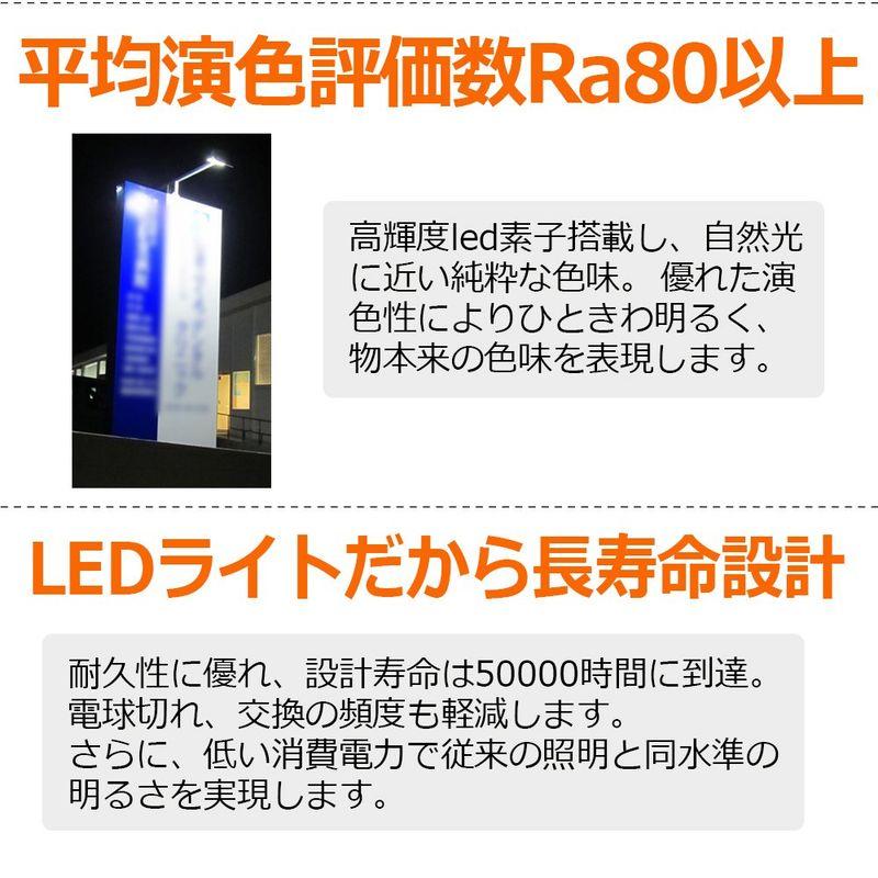 作業灯　グッド・グッズ　100W　投光器　ワークライト　高演色　100V対応　屋外照明　防水　14000LM　IP65　ledライト　高輝度