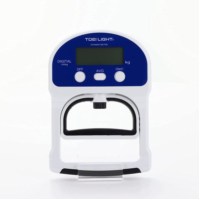フィットネス用品 TOEI LIGHT(トーエイライト) デジタル握力計TL2 日本製 体力測定手順対応 5~100用(0，1単位) ロードセル式 T1854 LIGHT 日本製 ロードセル式 TOEI トーエイライト デジタル握力計TL2 体力測定手順対応 100用 0，1単位 T1854