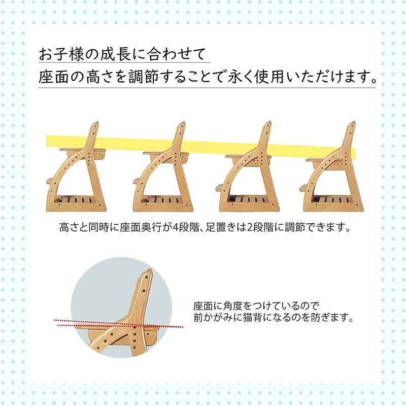 学習机 KOIZUMI(コイズミ学習机) 学習椅子 NS/パッションブルー サイズ