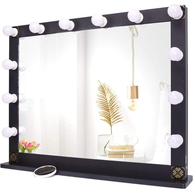 家電製品 Nitin 女優ミラー 大型化粧鏡 ハリウッドミラー USB充電ポート付き 12個LED電球付き 卓上ミラー 女優ライト 10倍 拡大鏡付き 女優ミラー 大型化粧鏡 ハリウッドミラー USB充電ポート付き 12個LED電球付き 卓上ミラー 女優ライト 10倍 拡大鏡付き 　Nitin