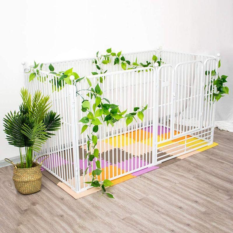 ペット用品 YXZPQ ペットサークル スチール製 ペットフェンス 犬ゲージ ドア付き DIY 脱走防止柵 侵入防止 大型犬用 ゲート 中型犬 6枚 屋 ペットサークル スチール製 ペットフェンス 犬ゲージ ドア付き DIY 脱走防止柵 侵入防止 大型犬用 ゲート 中型犬 6枚 　YXZPQ