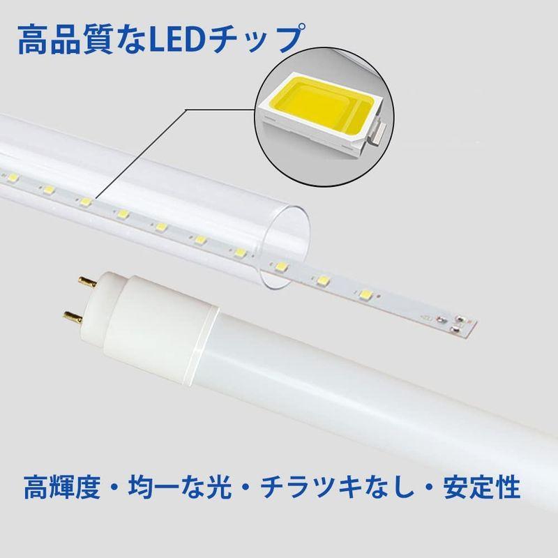 照明 LED蛍光灯 40W形 直管 昼白色 120cm グロー式工事不要 本体