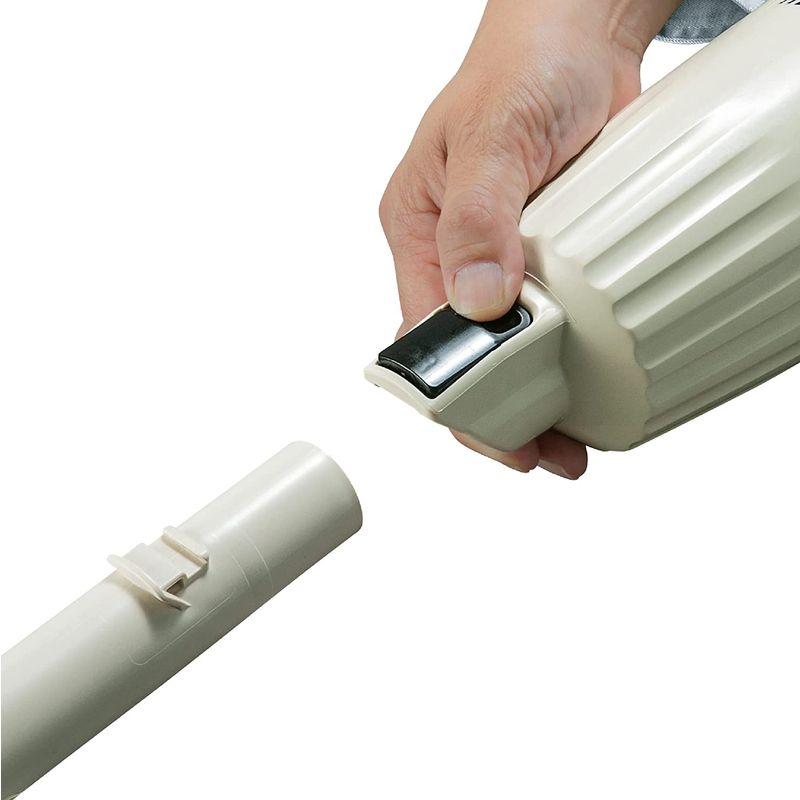 マキタ(Makita) 充電式クリーナ（アイボリー）バッテリ内蔵式 10.8V2Ah