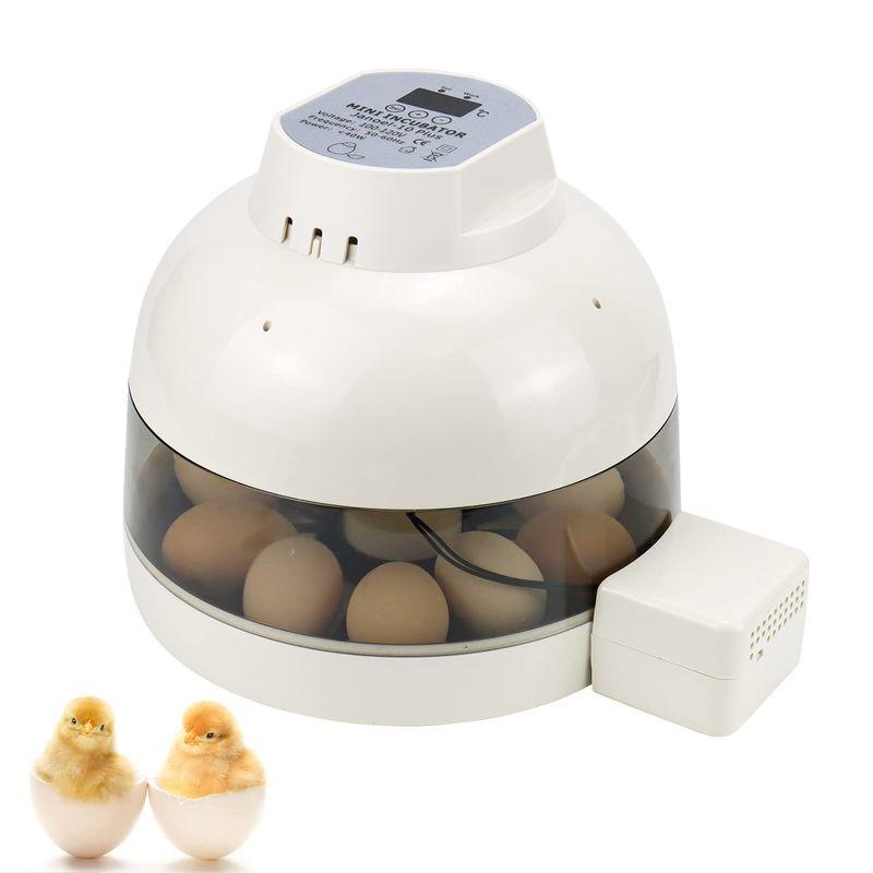 家電・生活用品 HARCOTY 自動孵卵器 インキュベーター 小型孵卵器 10個入卵 鳥類専用ふ卵器 自動転卵 自動温度制御 湿度保持 たまご 鶏 アヒル - 4