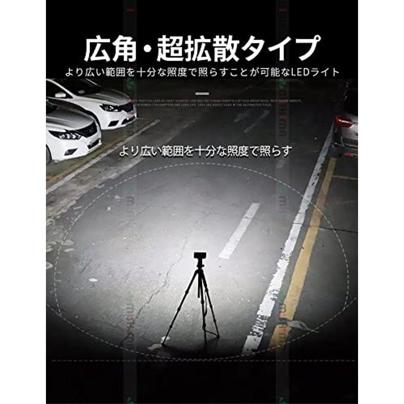 作業灯 20台セット 路肩灯 タイヤ灯 ledライト led 12v 広角 拡散 コンパクト 小型 角型 18ｗ 路肩灯 タイヤ灯 ledラ - 1