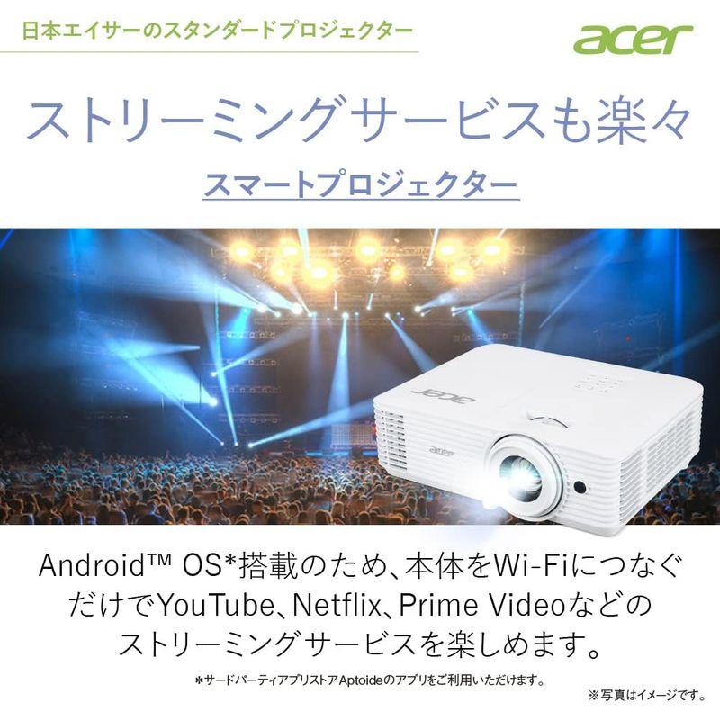 スマートプロジェクター　日本エイサー　Acer公式　Android　ワイヤレス投写　1080p(1920×1080)　OS　M511　4,3