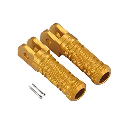 ポッシュ (POSH) バイク用品 アルミマシンドステップバー YZF-R25/A (2015-2020年) | MT-25 MT-03 (2016-2019年) 等 ゴールド 066172-04