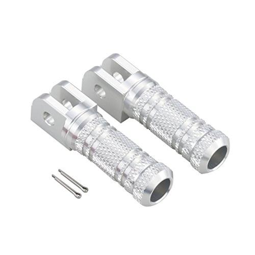 ポッシュ (POSH) バイク用品 アルミマシンドステップバー YZF-R25/A (2015-2020年) | MT-25 MT-03 (2016-2019年) 等 シルバー 066172-03