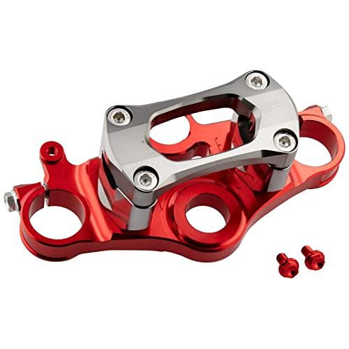 ZETA (ジータ) ハンドルバークランプキット CRF110F (13-20) CRF125F (14-20) COMP 22.2mmバー用 レッド