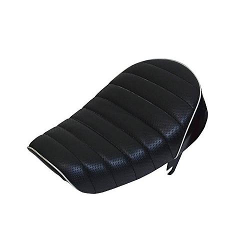 バイクパーツセンター モンキー Z50J カスタムシート タックロール パイピング白 308615