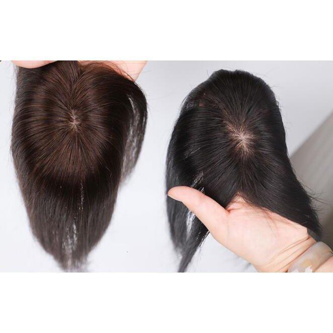 ウィッグ部分ウィッグ人毛100％白髪隠しヘアピースお手軽チェンジピースカバーウイッグ白髪かくしボリュームアップミセス_6