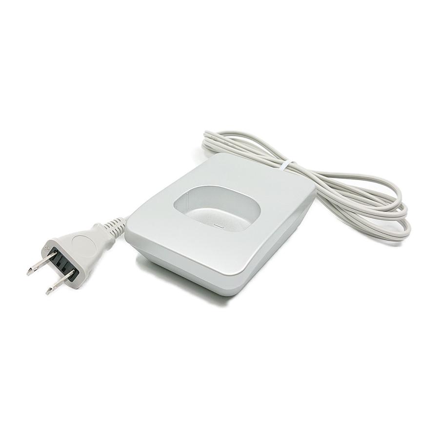 Panasonic 電動歯ブラシ本体 シルバー 充電器・スタンド付 Panasonic EWDL34W7657 パナソニック 音波振動ハブラシ 用の