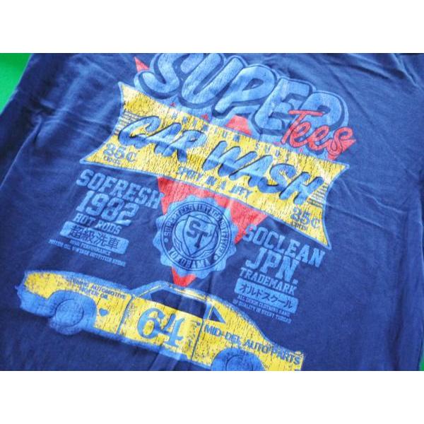 日本語　漢字【5】SUPER T Tシャツ Lサイズ色濃紺 |  | 01