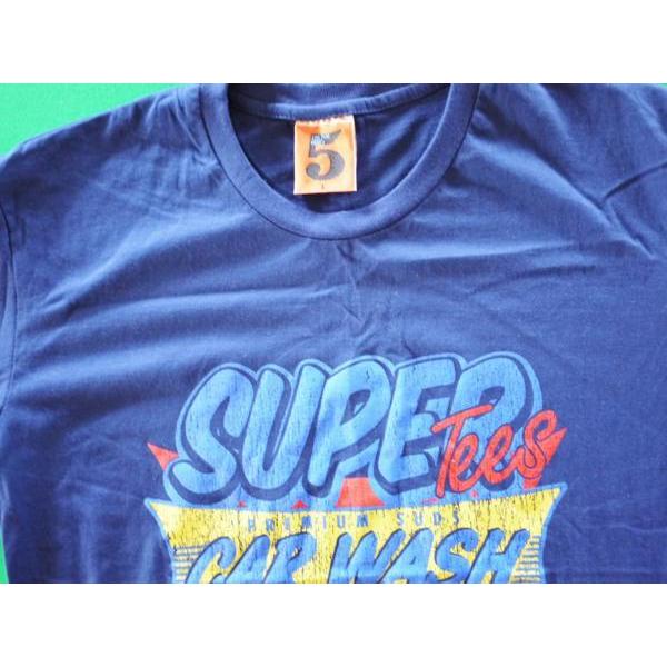 日本語　漢字【5】SUPER T Tシャツ Lサイズ色濃紺 |  | 02