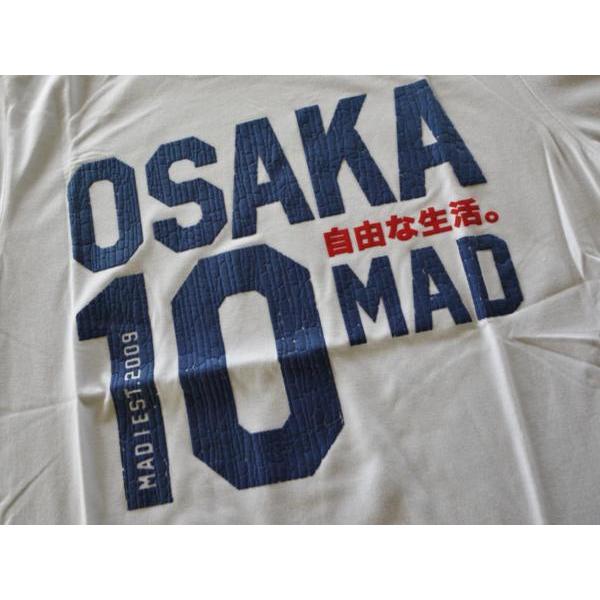 本語　漢字【mad 】自由な生活　Tシャツ　Mサイズ色白 |  | 02