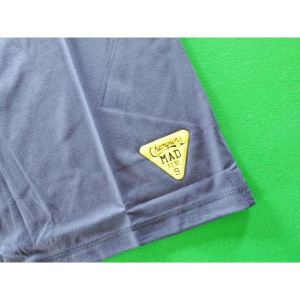 日本語　カタカナ【mad 】FREEDOM LIFE TシャツMサイズ色濃紺 |  | 03