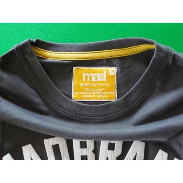 日本語　漢字【mad 】東京　Tシャツ Sサイズ　色Cグレイ |  | 04