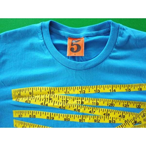 タイ ブランド【5　ファイヴ】SCALE　　Tシャツ Lサイズ色青系 |  | 02
