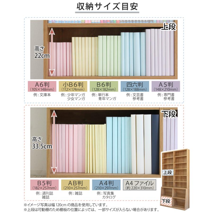 ロング書棚 幅45cm 本棚 薄型 幅45 奥行17 奥行き29.5 高さ215 8段