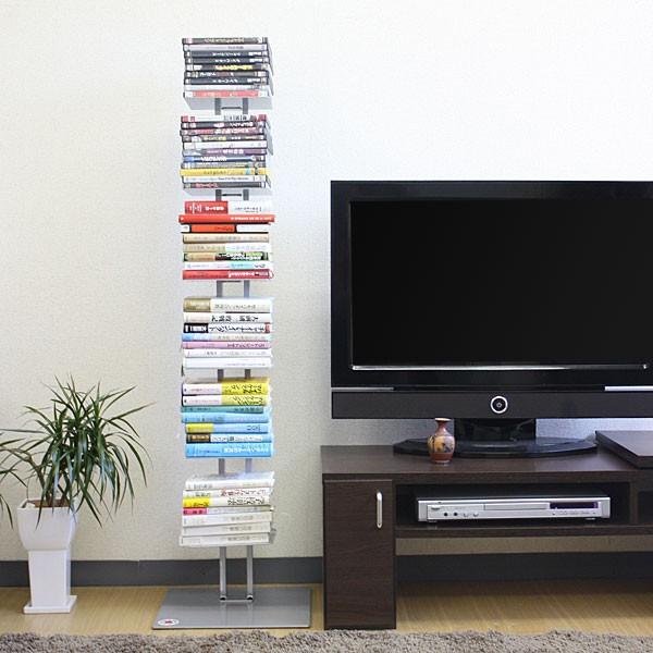 ブックタワー 積ん読本棚 幅35×高さ130cm 積ん読 本棚本収納 文庫本