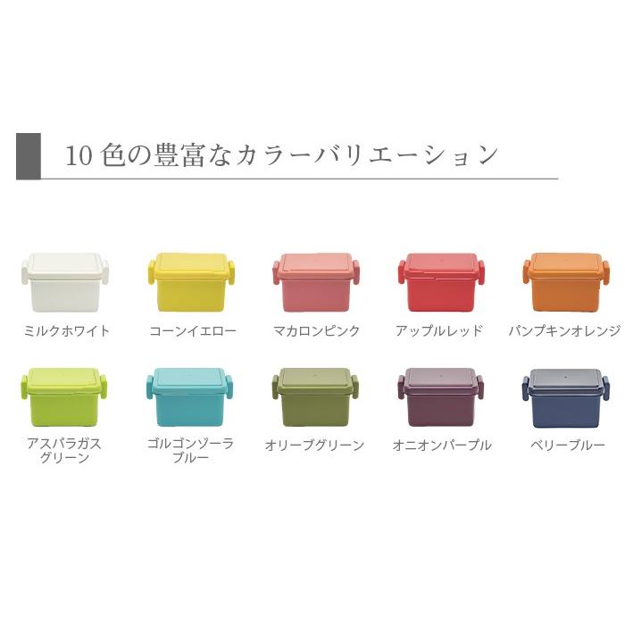 保冷できるお弁当箱 GEL-COOL square L ジェルクール スクエア 1段 Lサイズ 弁当箱 保冷蓋 保冷 大人 子供   スリム キッチン雑貨 ピクニック 三好製作所 |  | 03