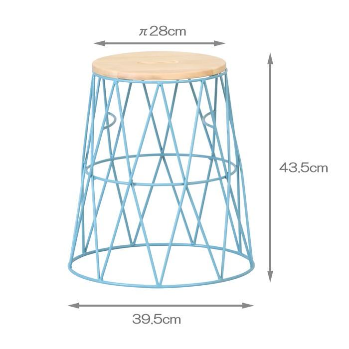 STACKING WIRE STOOL スタッキング ワイヤー スツール MASH マッシュシリーズ チェアー メッシュ 椅子｜2e-unit｜03