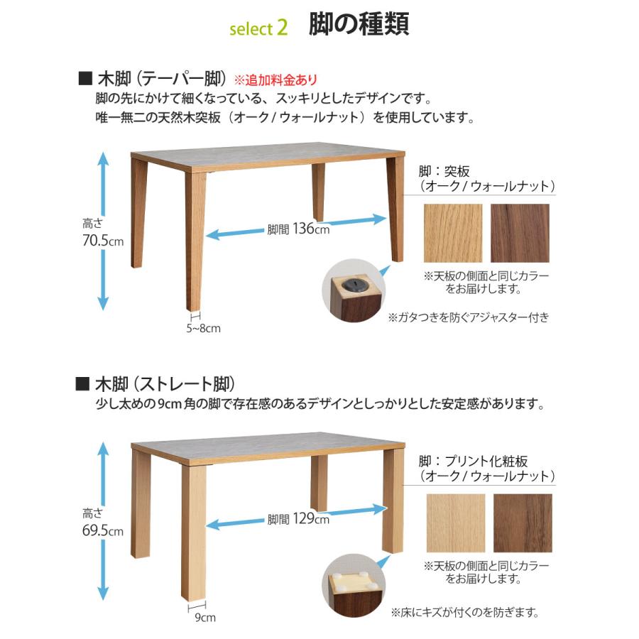 メラミン天板のダイニングテーブル 幅150cm テーブル単品 4人 メラミン天板のダイニングテーブル 幅150cm テーブル単品 4人