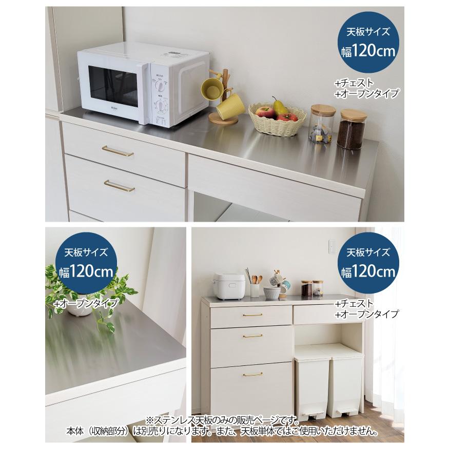 ステンレス天板 単品 天板のみ 完成品 専用天板 幅60cm 幅120cm 幅 