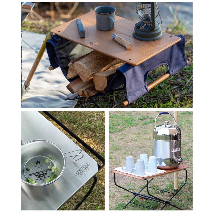 アウトドアテーブル 折りたたみ ファイヤーサイドテーブル