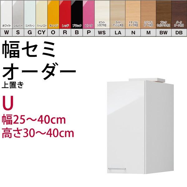 幅25〜40cm 高さ30〜40cmの1cm単位でセミオーダーの専用上置き すきま君ロッカー＆タワー  開梱設置料込み｜2e-unit