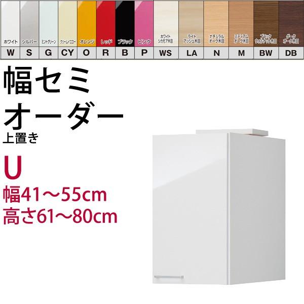 幅41〜55cm 高さ61〜80cmの1cm単位でセミオーダーの専用上置き すきま君ロッカー＆タワー  開梱設置料込み｜2e-unit