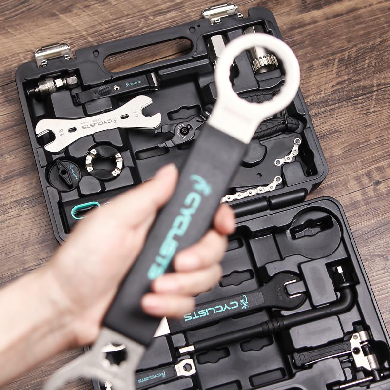 cyclists 自転車専用工具セット 23点セット シマノ対応 ツールボックス付き 自転車 組立て メンテナンス 修理