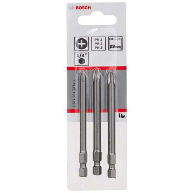 BOSCH（ボッシュ） ドライバービット 3本入り 2607001757 セット内容