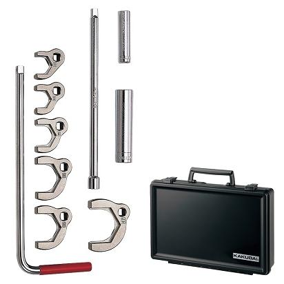 カプくじ　セット カクダイ 603-400 立形金具しめつけ工具セット(ケース入) ' : カナジン