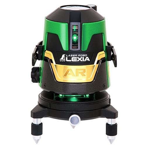 シンワ レーザー墨出し器 70862 レーザーロボ LEXIA 21AR グリーン 横