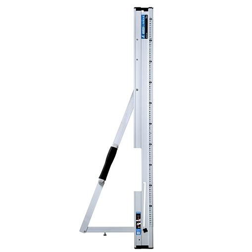 シンワ 丸ノコガイド定規 たためるエルアングル 1m メートル目盛 製品質量700g 新品本物 突き当てがたためる ラクラク90 スリット